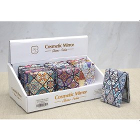 Resim 9004822508578lmr - Larimar Taşlı El Aynası Dikdörtgen Kalın Model 6 