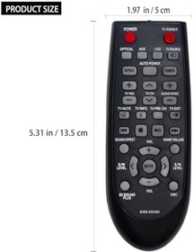 Resim Allimity AH59-02548A Yedek Uzaktan Kumanda Samsung Sound Bar Soundbar HW-F350 HW-F350/XL HW-F355 HW-F355/XL HWF350 HWF350/XL HWF355 HWF355/XL için uygun 