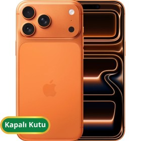 Resim Apple iPhone 17 Pro Max YD | 512 GB Turuncu 
