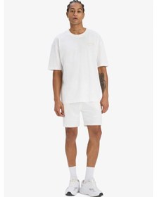 Resim Defacto Defactofit Oversize Geniş Kalıp Bisiklet Yaka Baskılı Sporcu Kısa Kollu Tişört E2582ax25smer105 Ekru 