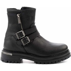 Resim Black Hakiki Deri Kadın Bot & Bootie Hd0777055603 Black 