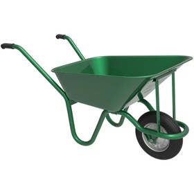 Resim çalış El Arabası Yeşil Dolgu Lastik 100 Lt 