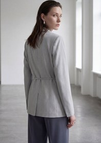 Resim Hiccup MY FASHION Kemerli Krep Blazer Ceket 