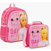 Resim Barbie Kız Okul Çantası Kız Çocuk Beslenme Çantası Kız Çocuk Okul Çantası 