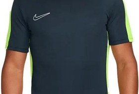 Resim Nike Dri-FIT Academy23 Top SS DR1336-452 Lacivert Erkek Antrenman Tişörtü 