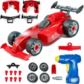 Resim My Reality Fashion Nessiworld Matkaplı Formula F1 Araba Modifiye Seti Sesli Işıklı Sök Tak 