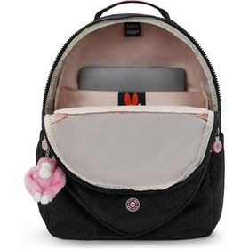 Resim Kipling Seoul Büyük Boy Sırt Çantası Pembe 