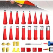 Resim sonx 30 Parça Silikon Kalafat Mastik Alet Seti Mastik Ucu 