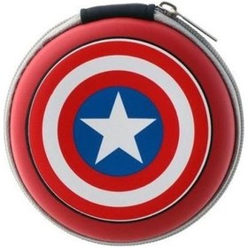 Resim Volkano MV-1008-CA Marvel Avengers Kaptan Amerika Kulak İçi Kulaklık 