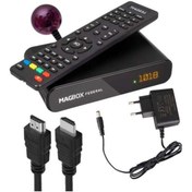 Resim Zibox Magbox Federal TKGS'li HD Uydu Alıcısı Scart + HDMI Çıkışlı 