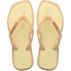 Resim Top Square Fusion Golden Kadın Parmak Arası Terlik-6577 Altın 