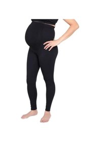 Resim Secret Moda Siyah Dikişsiz Soft Hamile Taytı 