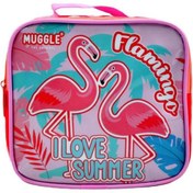 Resim Muggle Beslenme Çantası Flamingo Rose Mu-7242 