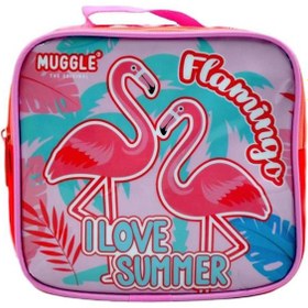 Resim Muggle Beslenme Çantası Flamingo Rose Mu-7242 