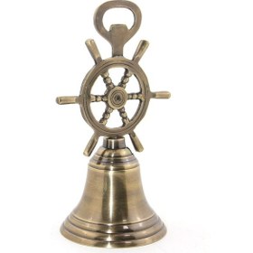 Resim Pirinç Dümenli El Çanı Nı5614 