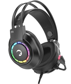 Resim GamePower Voldon Siyah 7.1 Surround Rainbow Gaming Kulaklık 