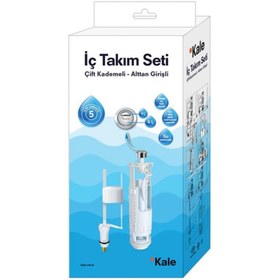 Resim KALE Iç Takım 3/6 lt Çift Kademeli Kutulu 410200700044 