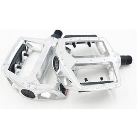 Resim Neco Ep-892 Taıwan Geniş Gümüş Platform Pedal Alüminyum 
