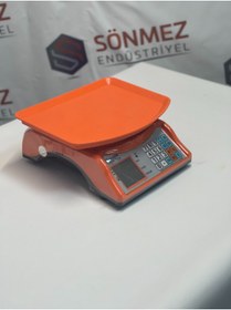 Resim Genel Markalar Brader 40 Kg Elektronik Dijital Hesaplamalı Terazi Turuncu 