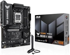 Resim ASUS TUF Gaming B650E-E WiFi Anakart Soket AMD AM5 (ATX, Ryzen 9000, DDR5 Bellek, PCIe 5.0, WiFi 6E, PCIe Q-Release, Aura Sync) 
