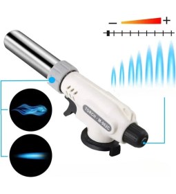 Resim Ankaverse® 1300°C Çok Amaçlı Gaz Torch Çakmak - Mutfak, Mangal, Lehimleme Pürmüz Alev Tabancası 