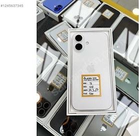 Resim Apple iPhone 16 İkinci El TR | 128 GB | Beyaz 