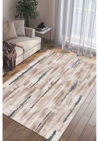 Resim Lynosse Bej Halı Yumuşak Oturma Odası Salon Çocuk Odası Mutfak Ha Bej 