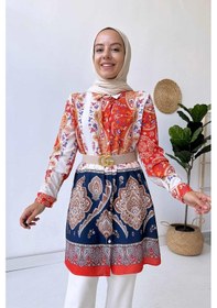 Resim Kahijab Etro Desen Tunik Narçiçeği 
