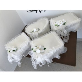 Resim Serap Tasarım Nişan Seti Damat Bohçası Gelin Bohçası Nişan Bohçası Çeyiz Bohçası 