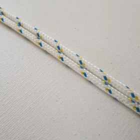 Resim Sera Trend 4 mm 50 Metre Soylu Halat Örgü Iskota Halat Denizci Tekne Halatı Salıncak Ip Dağcı Ip Halat 