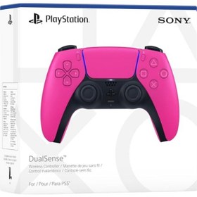 Resim Sony Dualsense Pembe Kablosuz Ps5 Oyun Kolu 
