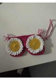 Resim Çiçek Gözlük Kılıfı 