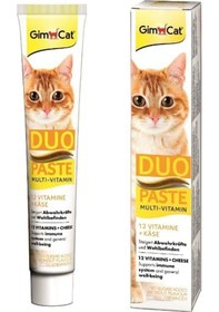 Resim Gimcat Duo Paste Multivitamin Peynir + 12 Vitaminli 50 G 