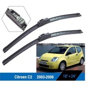 Resim Citroen C2 Ön Cam Silecek Süpürgesi Takımı 2003-2009 