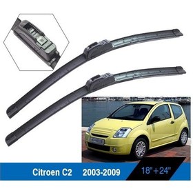 Resim Citroen C2 Ön Cam Silecek Süpürgesi Takımı 2003-2009 