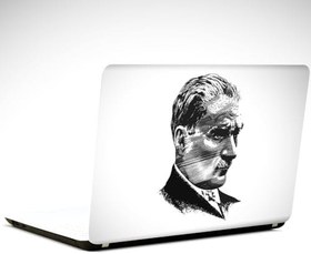 Resim Atatürk Portresi Laptop Sticker 17 inch (39X27CM) 