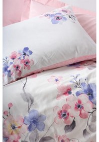 Resim Cotton Box Tek Kişilik Nevresim Takımı Jayda Pembe. 