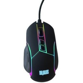 Resim Dragos Neonstorm M10K 10400 DPI Usb Kablolu RGB Gaming Optik Makrolu Gaming Mouse 