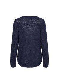 Resim Only Onlgeena Xo L/s Pullover Knt Noos Kadın Blue Uk Gömlek - 15113356 Mavi 