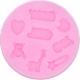 Resim Pastry Planet Bebek Figürlü Şeker Hamuru Silikon Kalıbı 