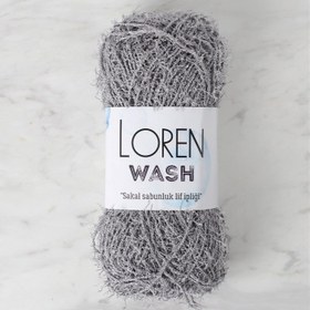 Resim Loren Wash Gri El Örgü İpi - R082 - 34018 