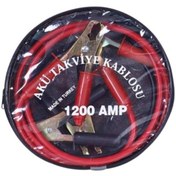 Resim Genel Markalar Akü Takviye Kablosu 50mm2 1200 Amper 2.3 Metre Çantalı 