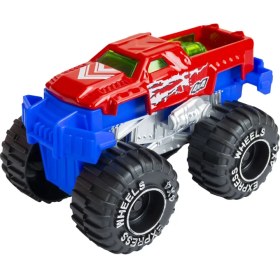 Resim Express Wheels Monster Truck Araba Kırmızı 