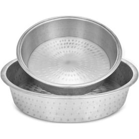 Resim Alüminyum Salça. Pekmez Leğeni Tarhana Tavası Çapı 102 CM 