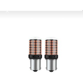Resim Point P21/5w 144 Led Tek Duy 93 Kırmızı Stop Ampulü Geri Vites Ampulü 