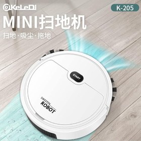 Resim Genel Yeni USB alı süpürme robotu emme süpürme paspası 3'ü 1 arada entegre vakumlu tem makinesi kaynağı üreticisi toptan renk kutusu siyah 