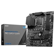 Resim MSI PRO Z690-P DDR4 SOKET 1700 DDR4 5200 (OC) PCI-E,Gen 5,M.2 USB3.2 2.5G LAN ATX 24 Ay Garanti / Hızlı Gönderi