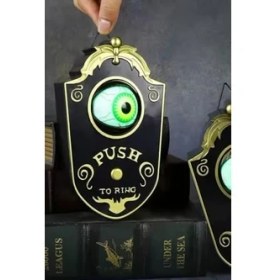Resim Daisy Home Halloween Kapı Zili Ding Siyah 
