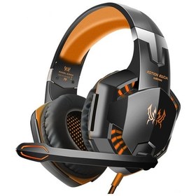 Resim Geeroyoo Kotıon Each G2000 Oyun Kulaklığı - 50mm Ses Sürücü, Yüksek Ses Kalitesi, Dönebilir Mikrofon, Siyah-turuncu Diğer 