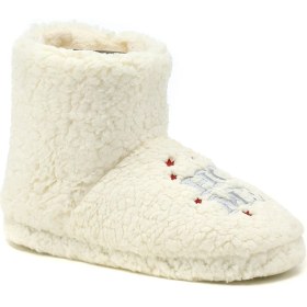 Resim Polaris 601078.Z1PR Beyaz Kadın Panduf 